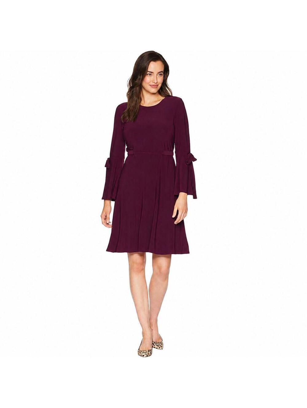 Nine West Women's Purple Work-dress